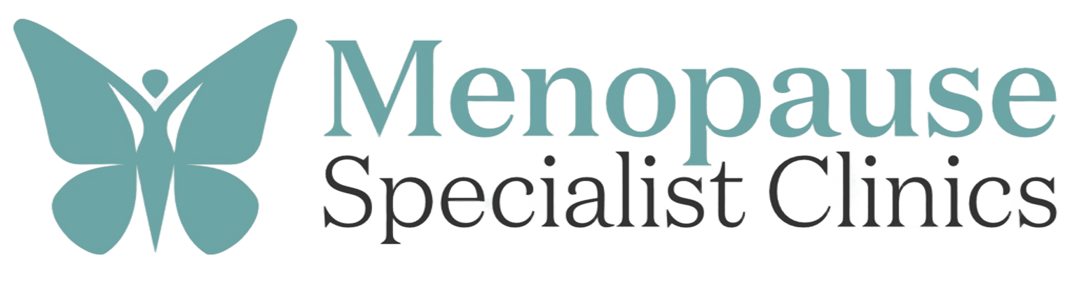 Image of a menopause specialist clinic, featuring a welcoming reception area and informational brochures on menopause.